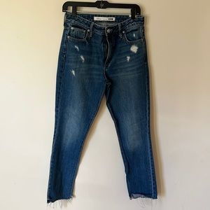 Lovers & Friends Medium Wash Straight Leg Jeans